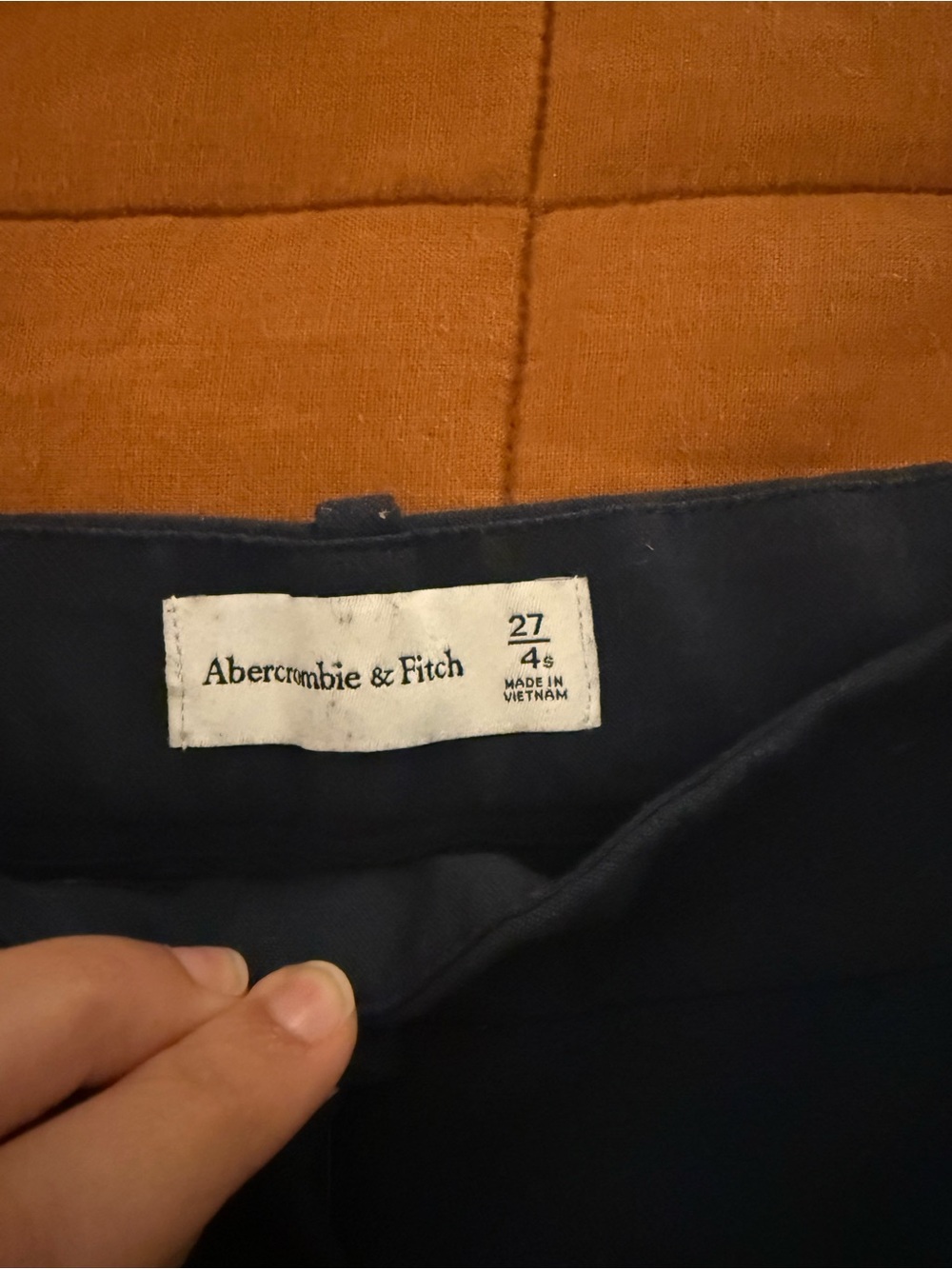 Abercrombie & Fitch women’s Dark Navy Sloane Curve Love Pants